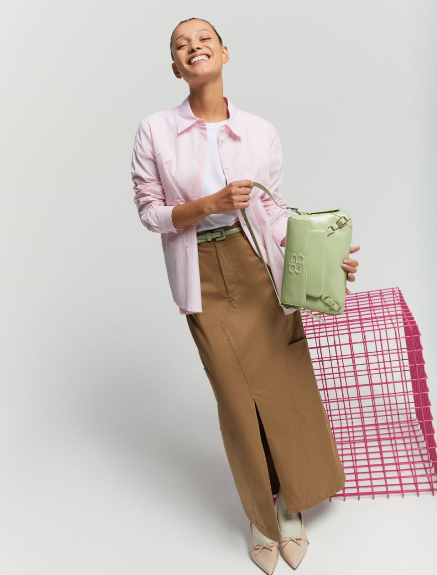 Straight shirt - PINK - Iblues