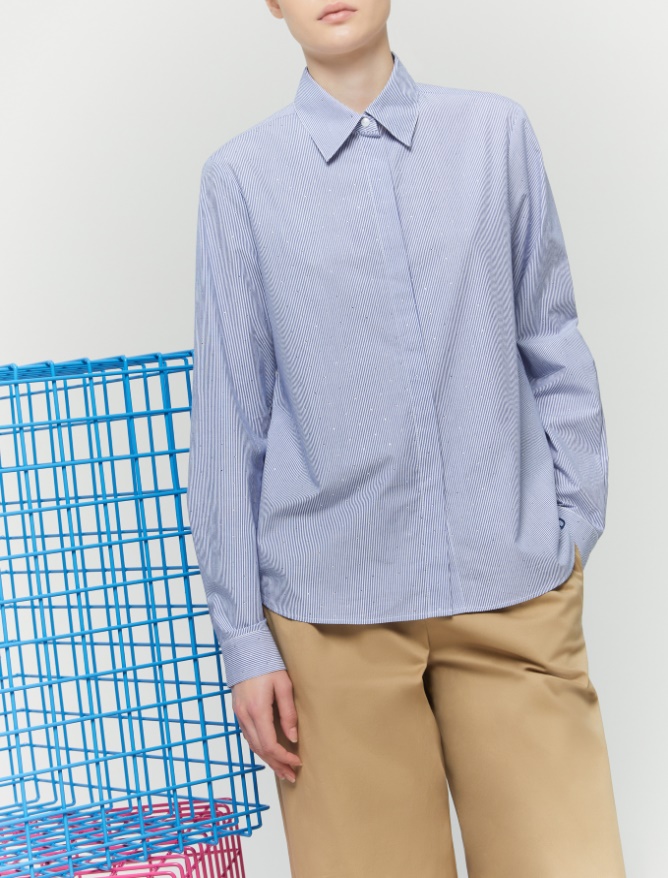 Straight shirt - 