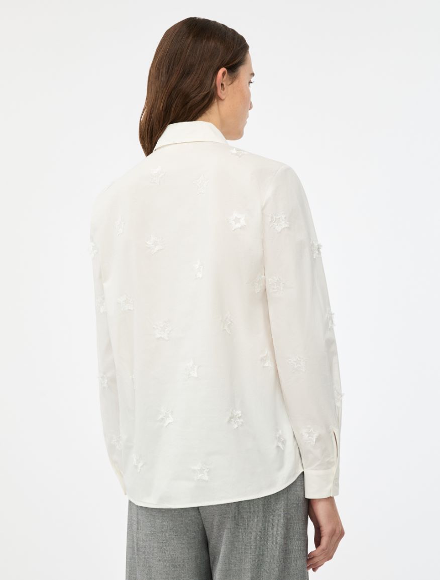 Embroidered shirt - White - Iblues - 2