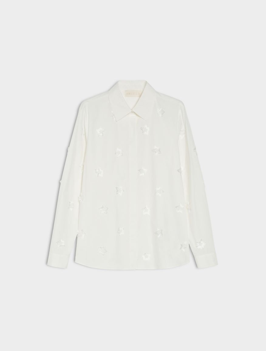 Embroidered shirt - White - Iblues - 5