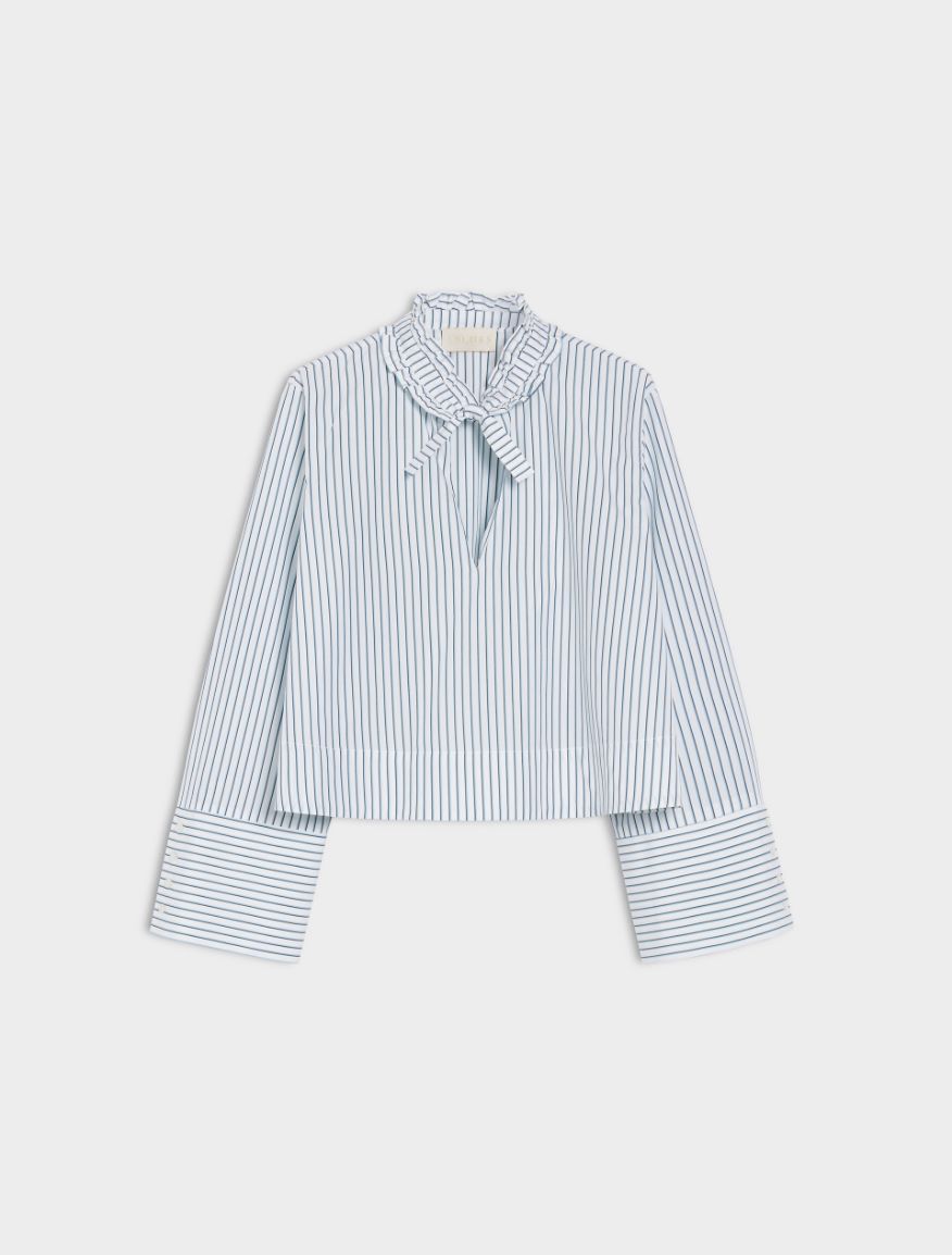 Boxy blouse - NAVY - Iblues - 5