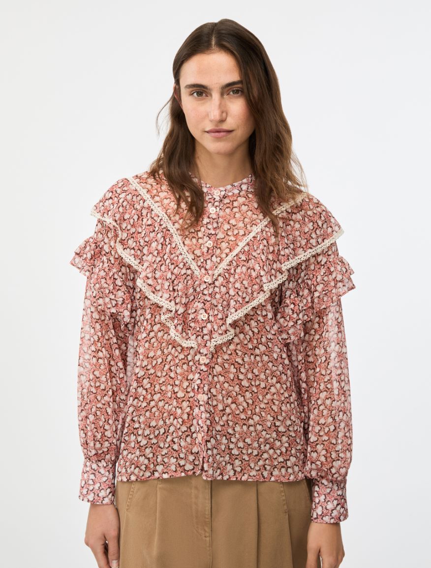 Printed shirt - PINK - Iblues - 4