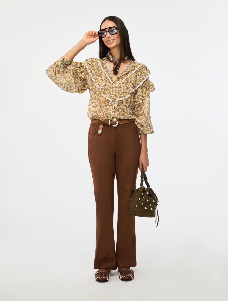 Printed shirt - OLIVE - Iblues - 4