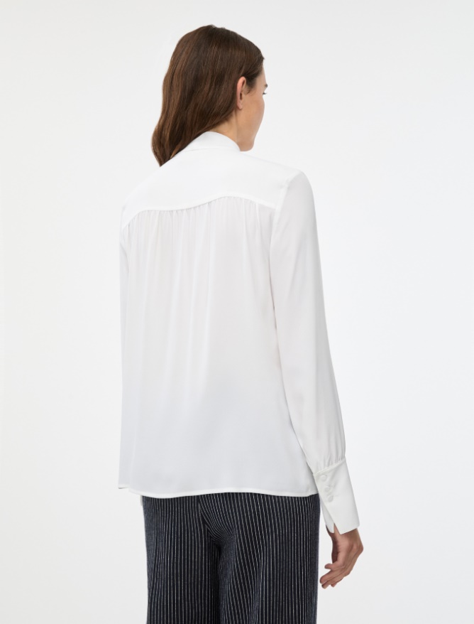 Silk-blend shirt - 