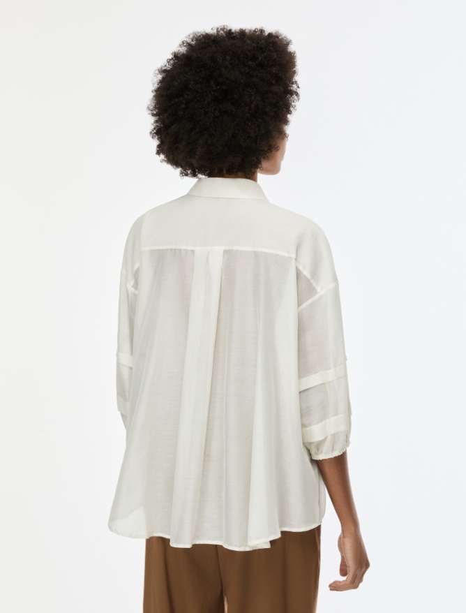Silk-blend shirt - 