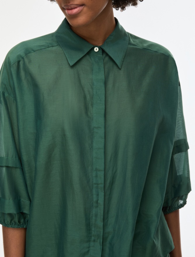 Silk-blend shirt - 