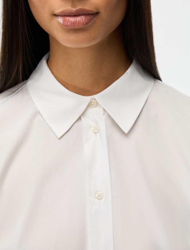 Fitted-waist shirt - 