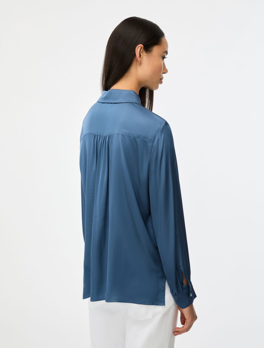 Satin shirt - AVIO - Iblues - 2