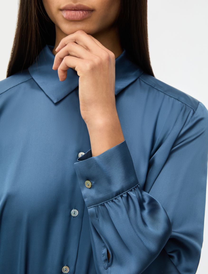 Satin shirt - AVIO - Iblues - 3