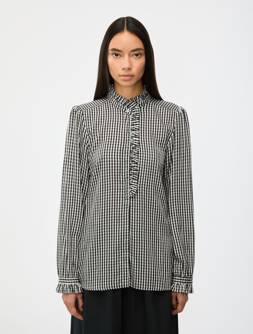 Relaxed-fit shirt - BLACK - Iblues