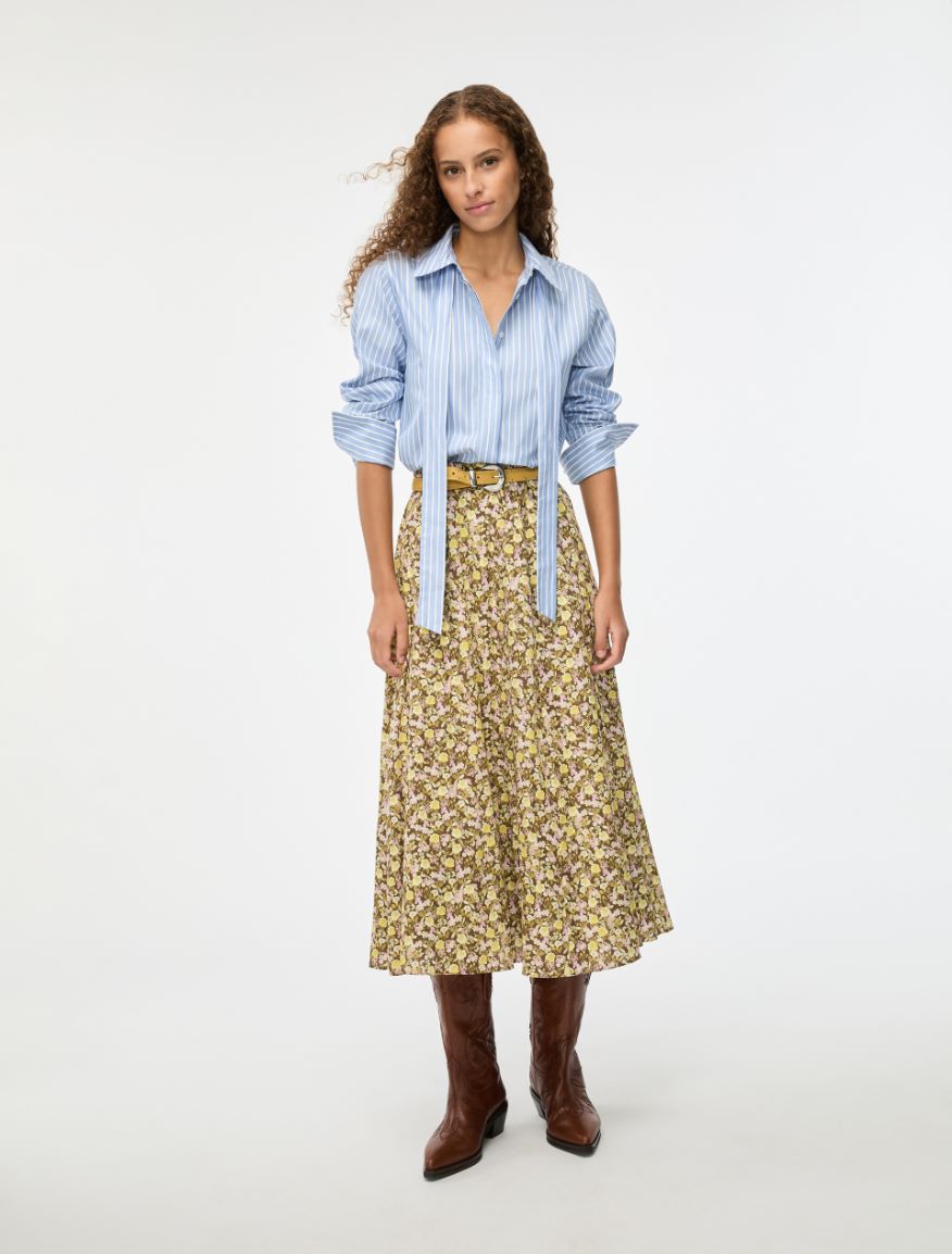 Cotton shirt - LIGHT BLUE - Iblues - 4