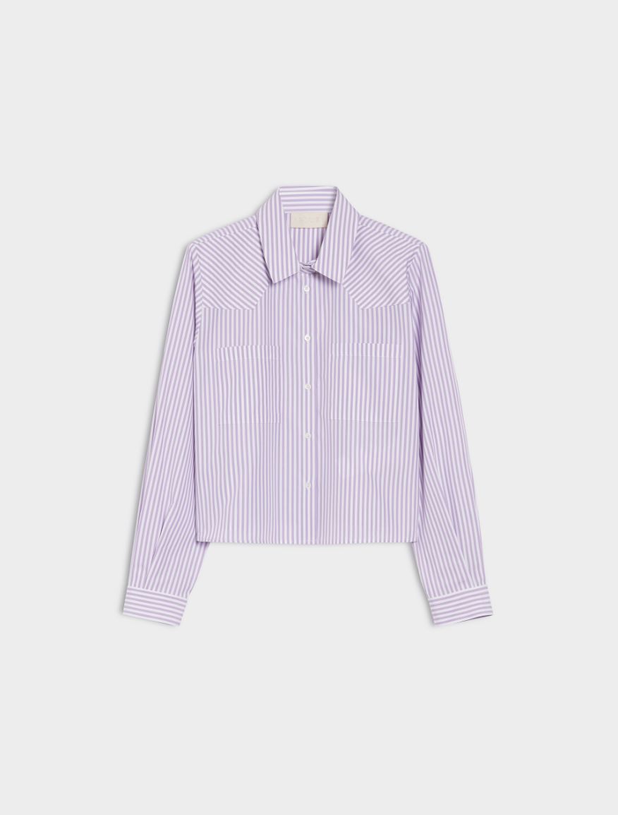 Boxy shirt - LILAC - Iblues - 5