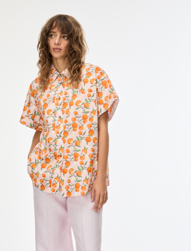 Cotton shirt - PINK - Iblues