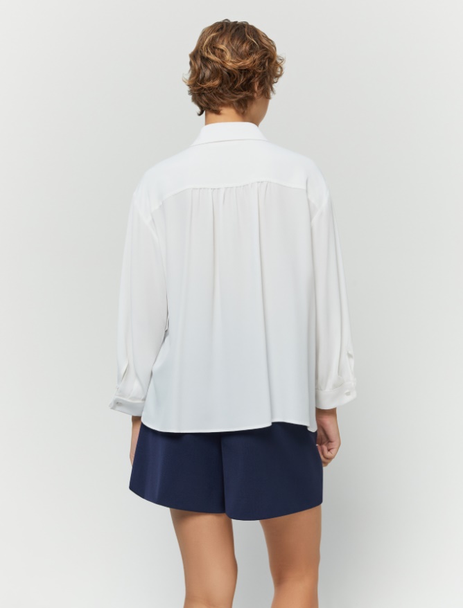 Silk-blend shirt - 