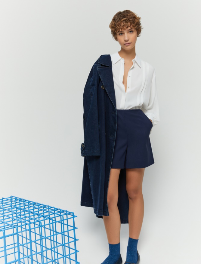 Silk-blend shirt - 