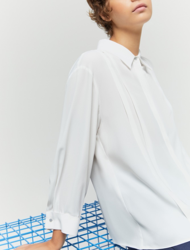 Silk-blend shirt - 