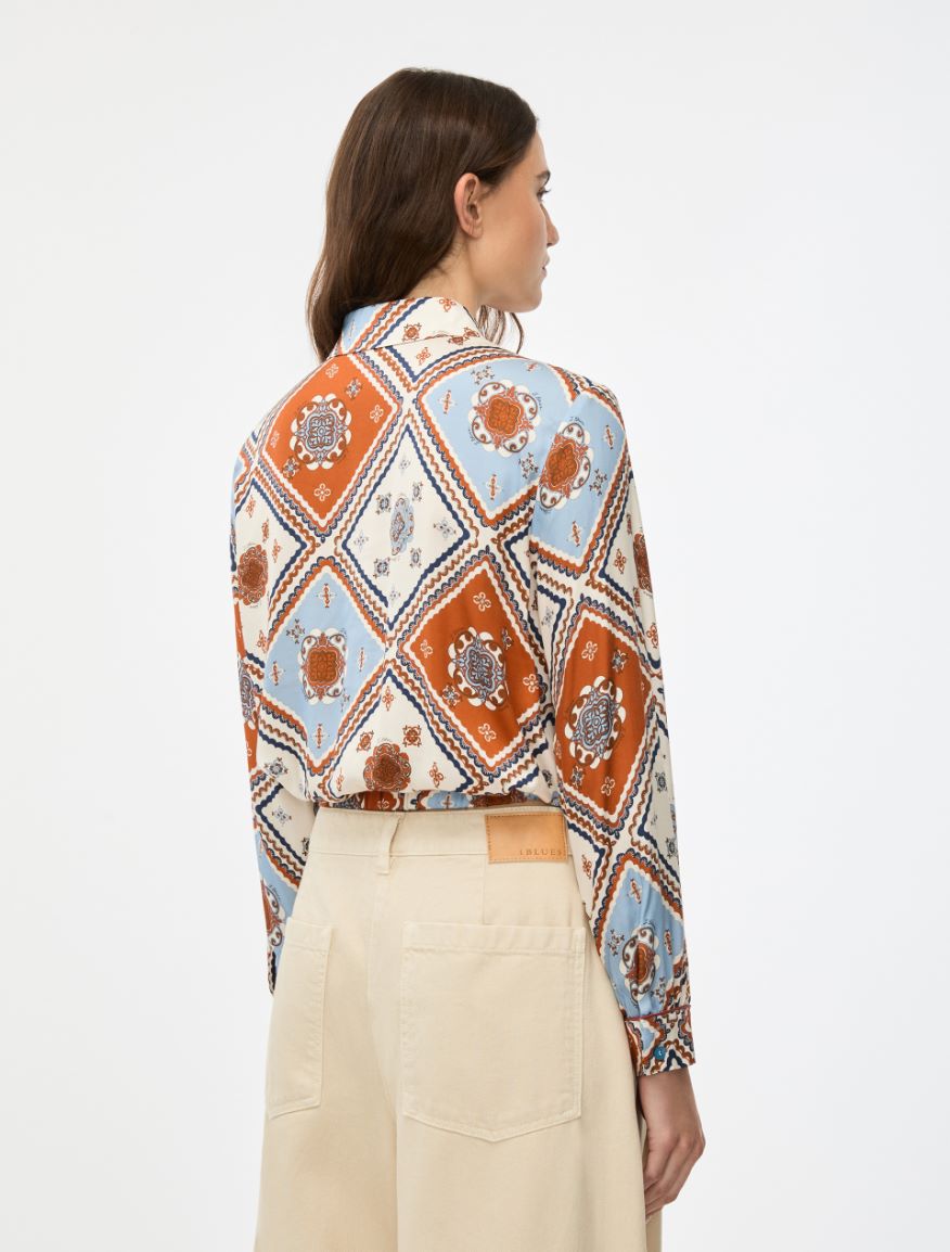 Relaxed-fit shirt - SKY-BLUE - Iblues - 2