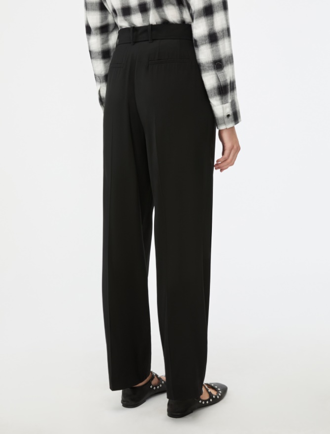Wool-blend trousers - 