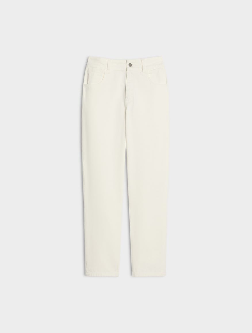 5-pocket trousers - WOOL WHITE - Iblues - 5