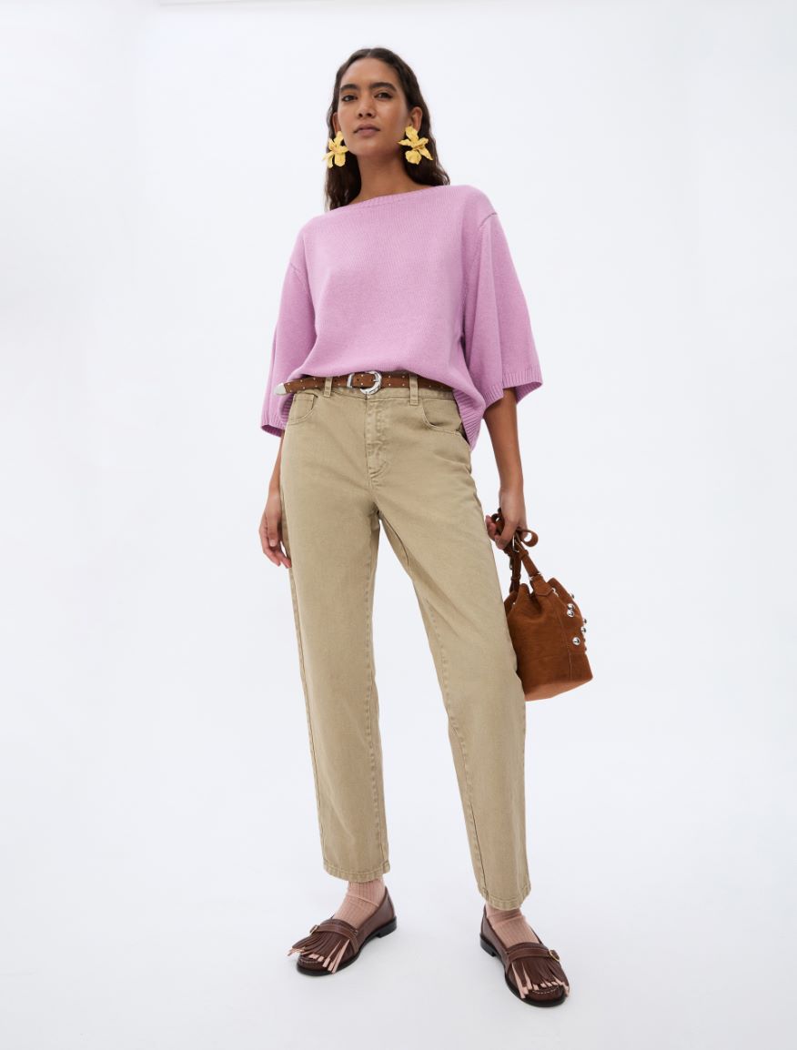 5-pocket trousers - SAGE - Iblues - 4