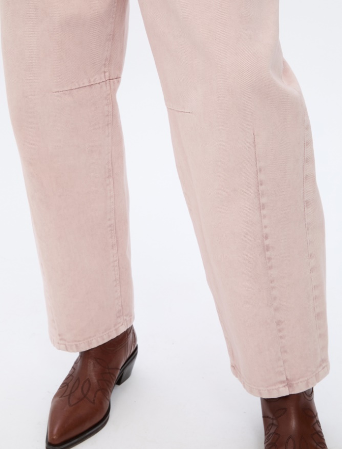 Barrel-leg trousers - 