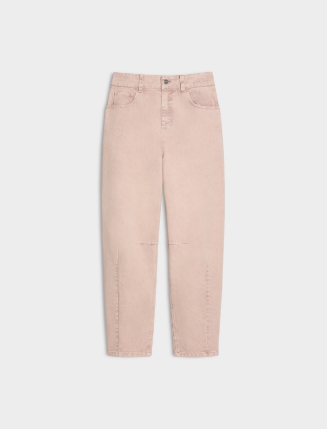 Barrel-leg trousers - 
