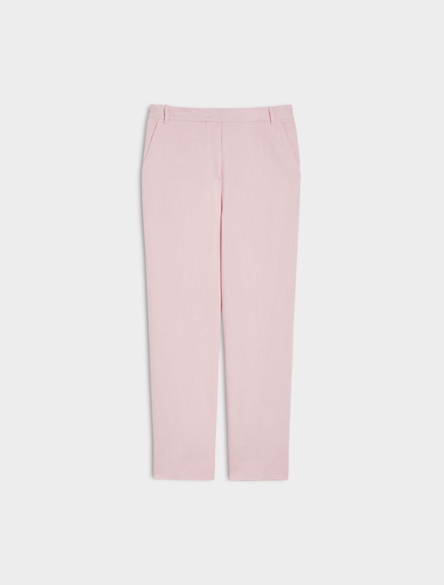 Semi-fitted trousers - PINK - Iblues - 5