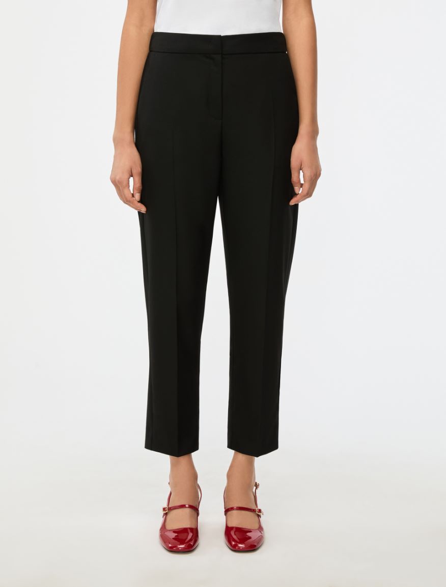 Palazzo trousers - BLACK - Iblues