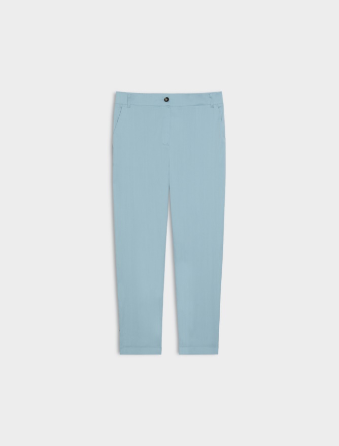 Semi-fitted trousers - 