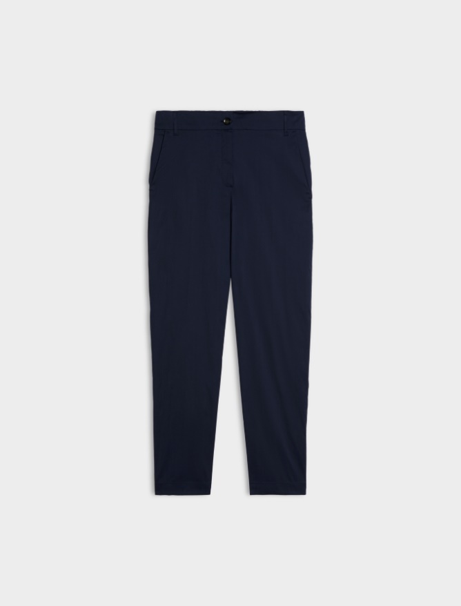 Semi-fitted trousers - 