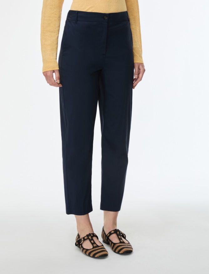Semi-fitted trousers - 