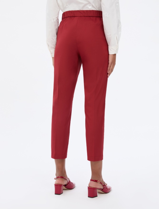 Semi-fitted trousers - 