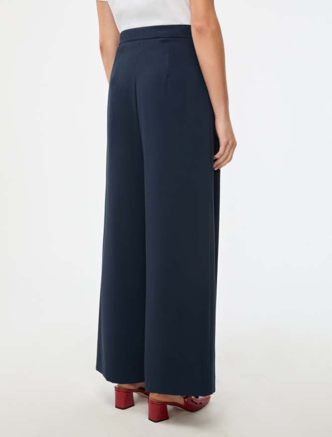 Relaxed-fit trousers - NAVY