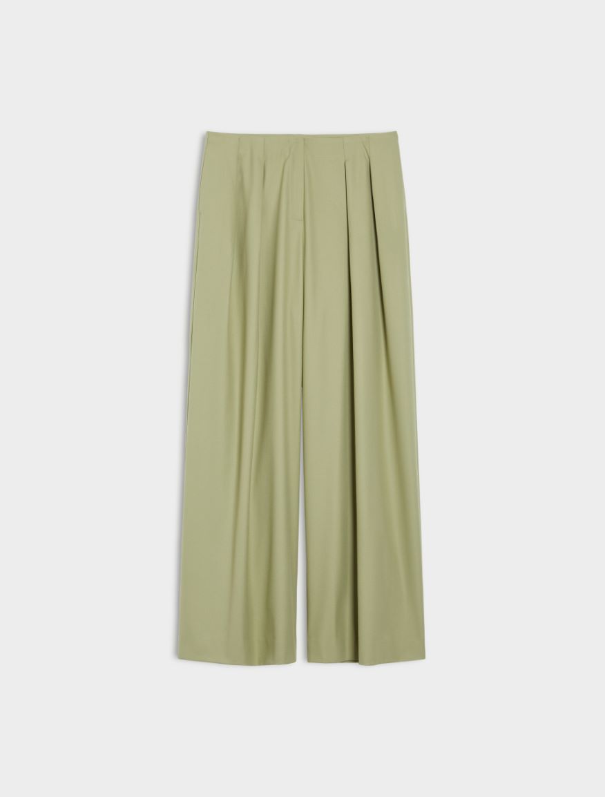 Palazzo trousers - OPAL GREEN - Iblues - 5