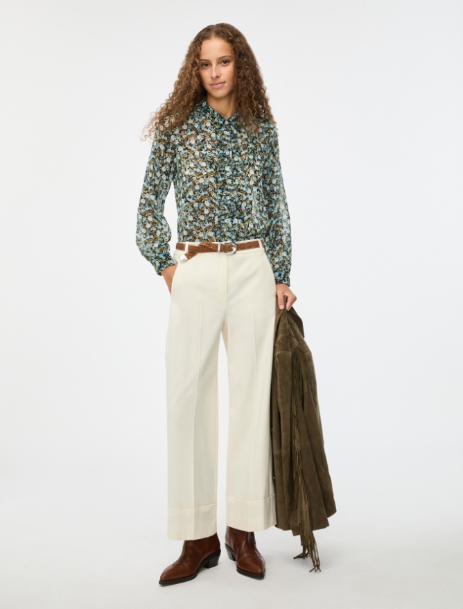 Wide-leg trousers - 