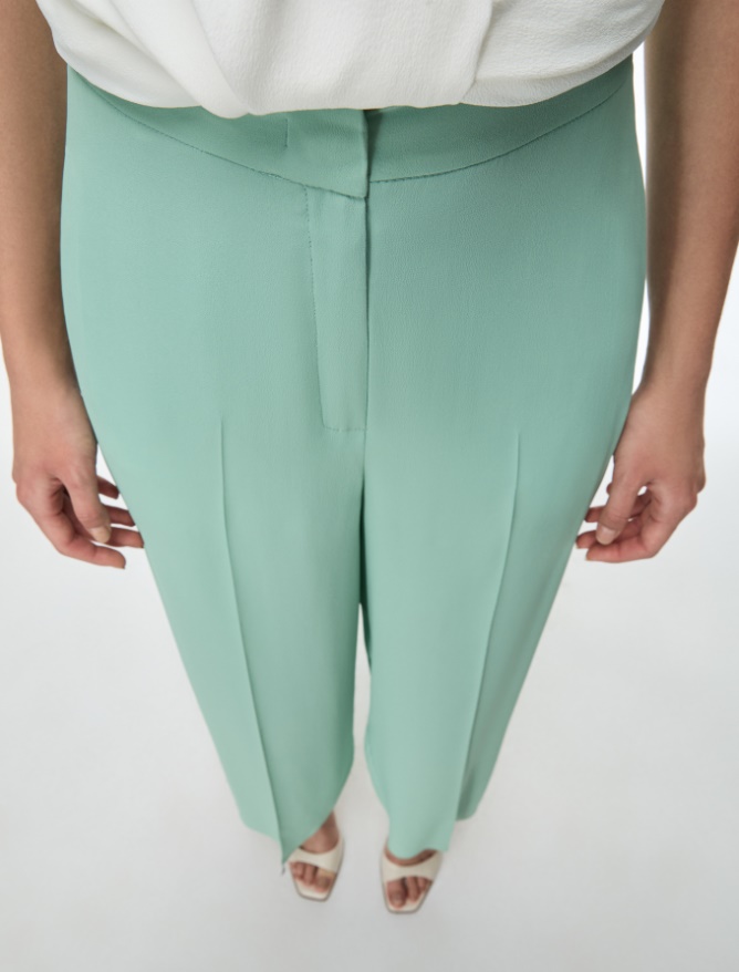 Silk-blend trousers - 