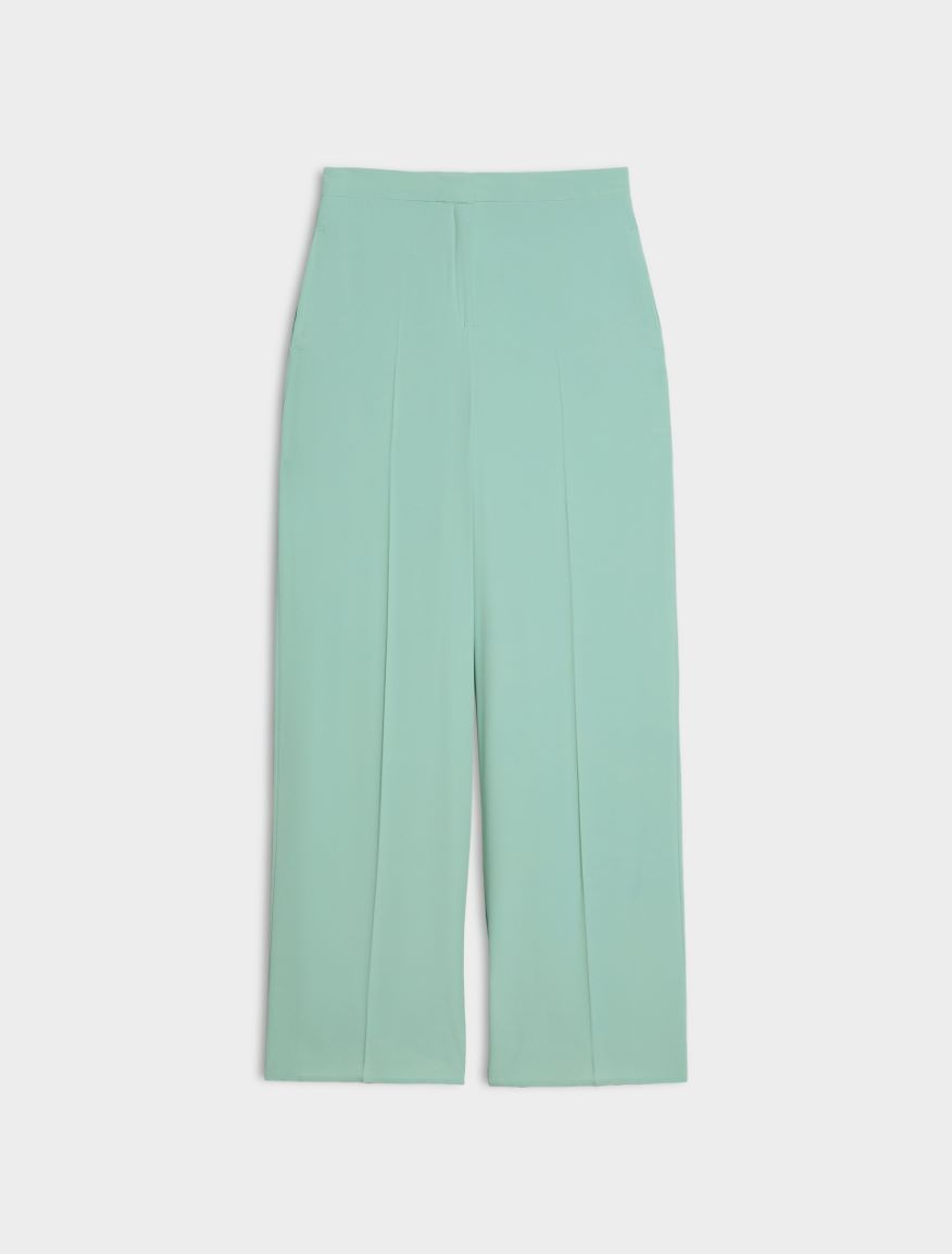 Silk-blend trousers - MINT - Iblues - 6