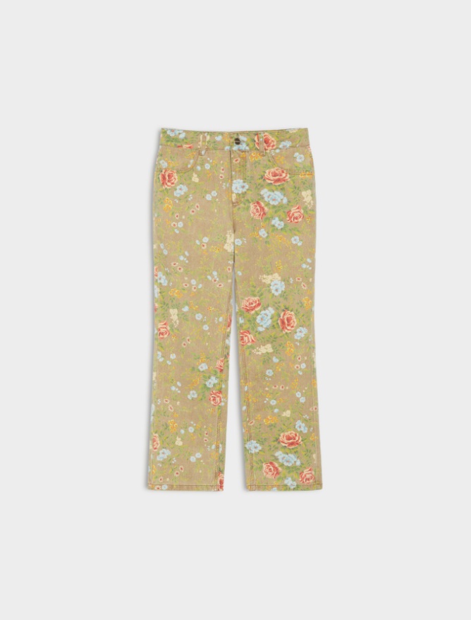 Printed trousers - 