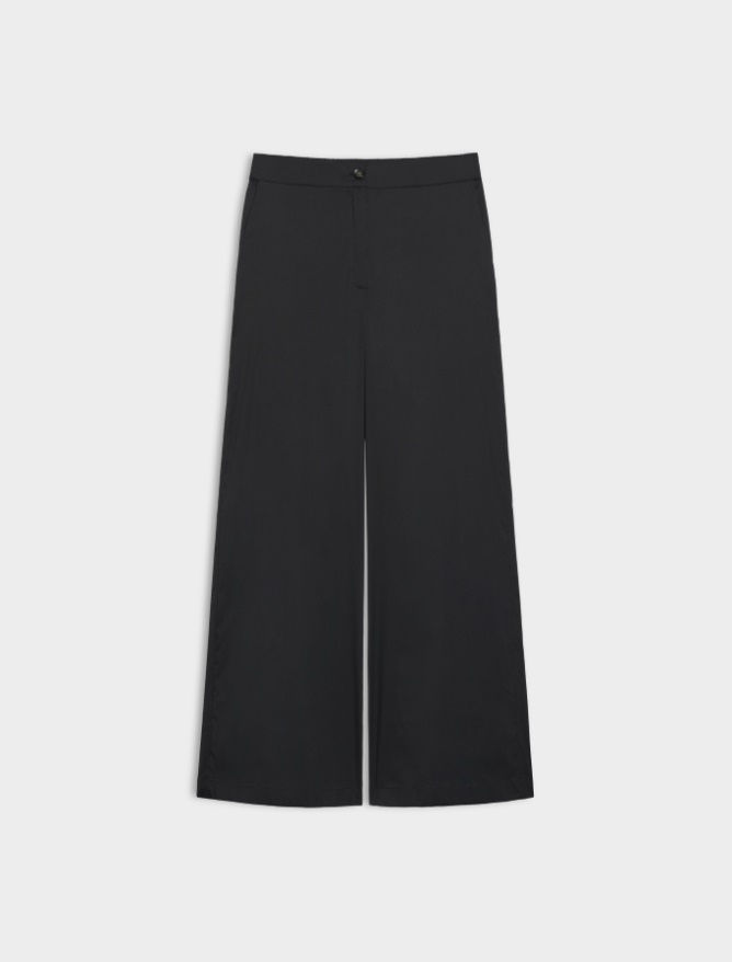 Stretch poplin trousers - 