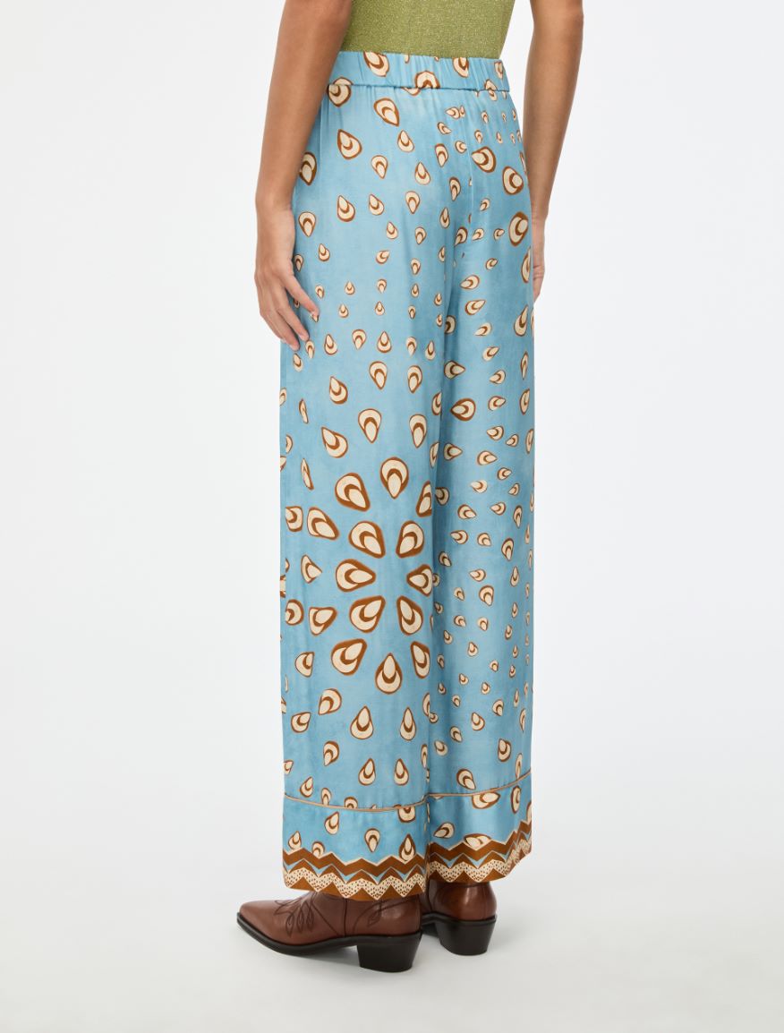 Printed trousers - ANISE - Iblues - 2