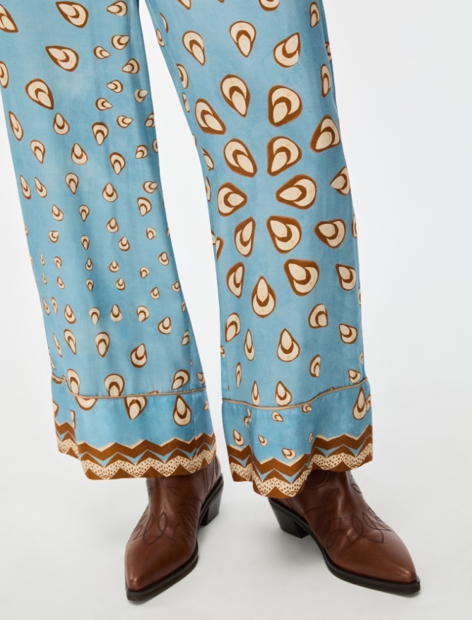 Printed trousers - 