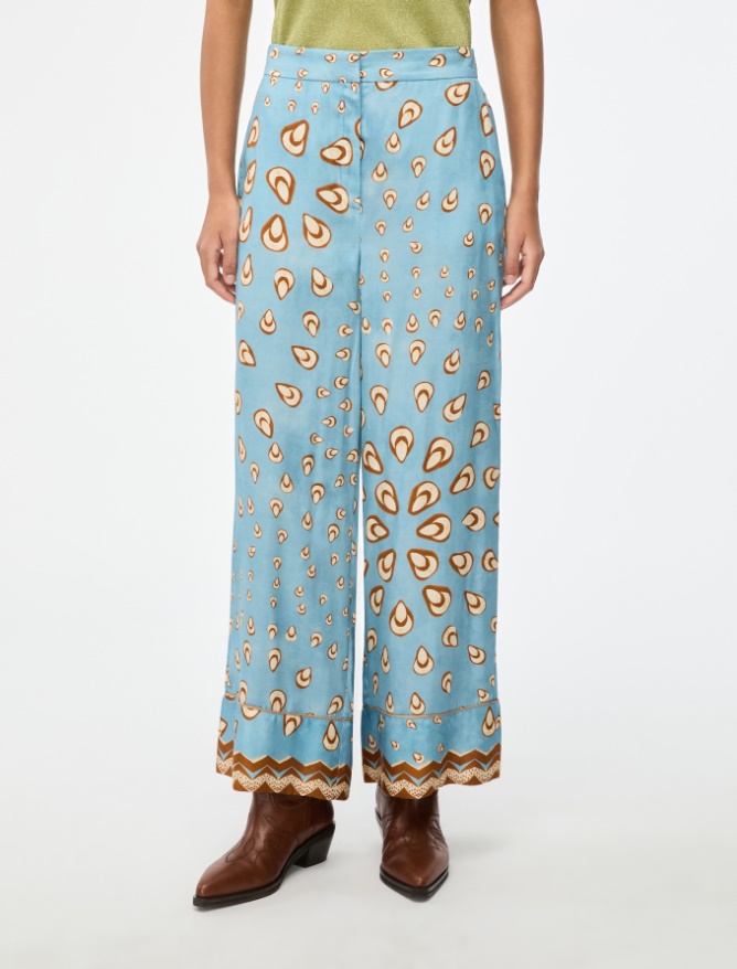 Printed trousers - 