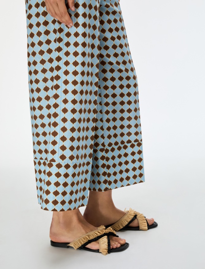 Printed trousers - 