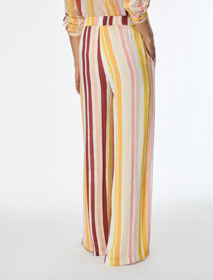 Flowing trousers - BORDEAUX - Iblues - 2