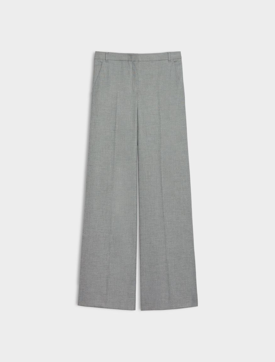 Wide-leg trousers - BLACK - Iblues - 5