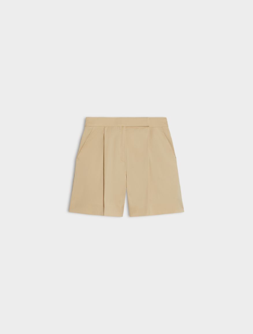 Cotton-blend shorts - SAND - Iblues - 5