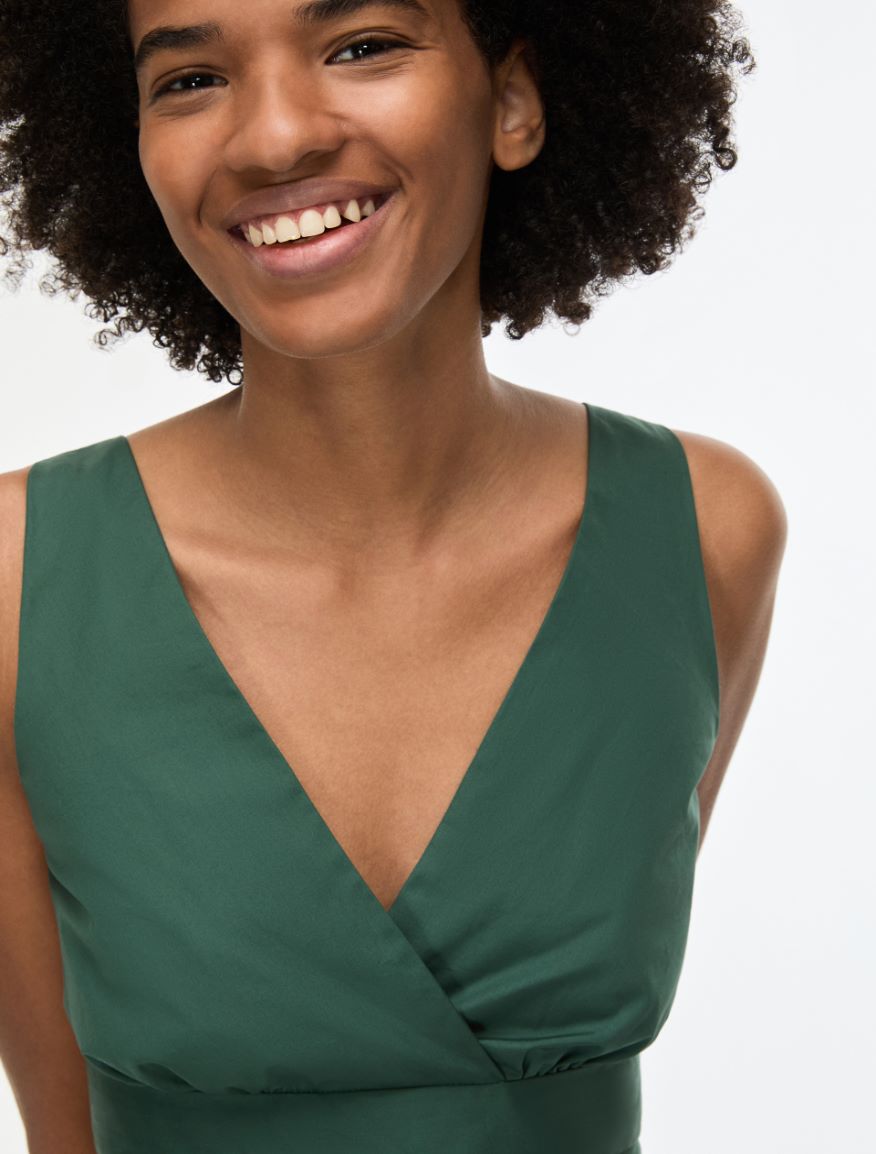 Criss-cross top - GREEN - Iblues - 3