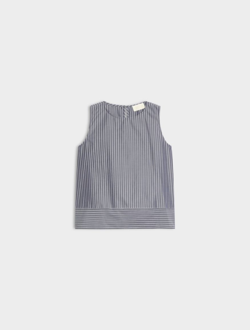 Flounce top - NAVY - Iblues - 5