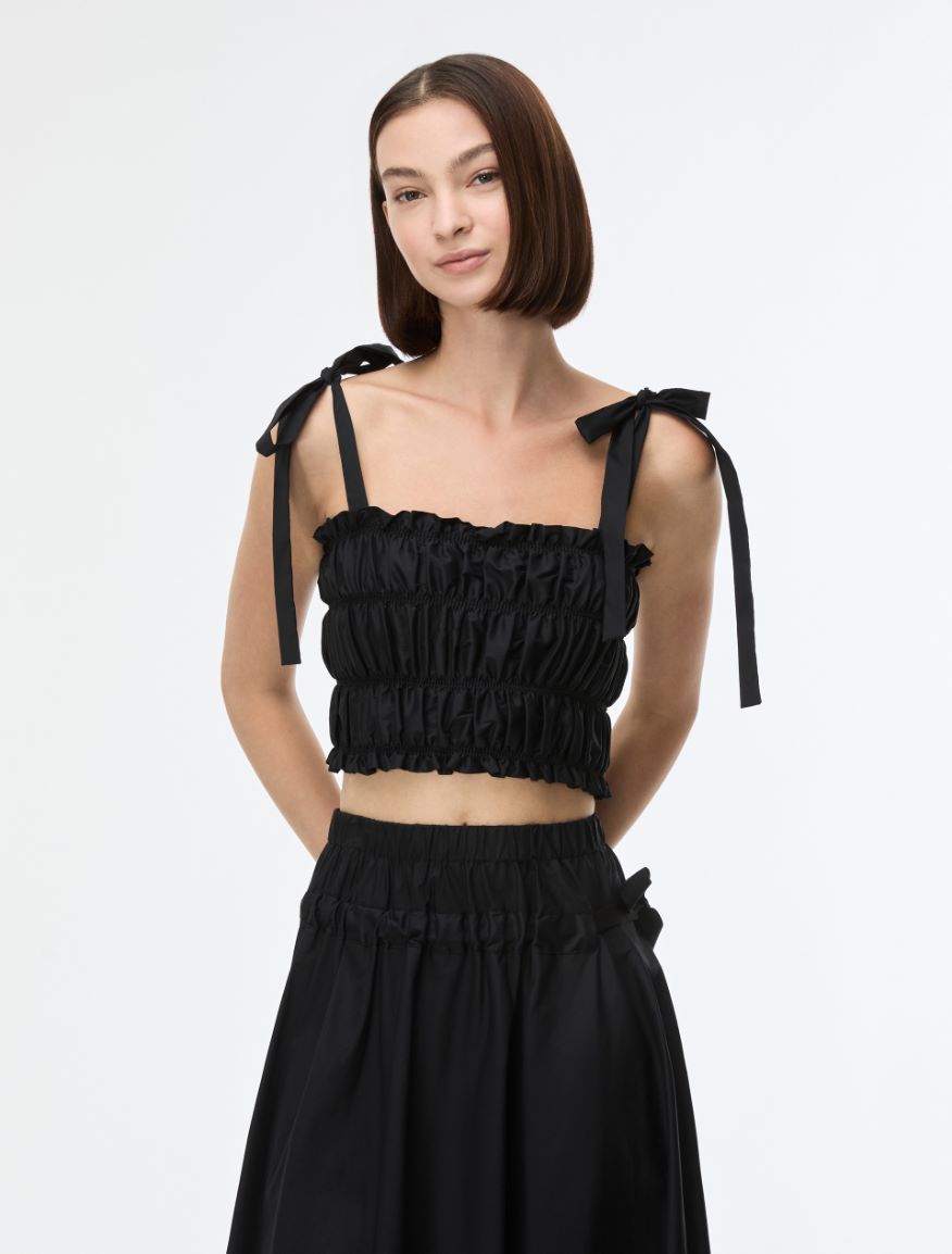 Slim-fit top - BLACK - Iblues - 3