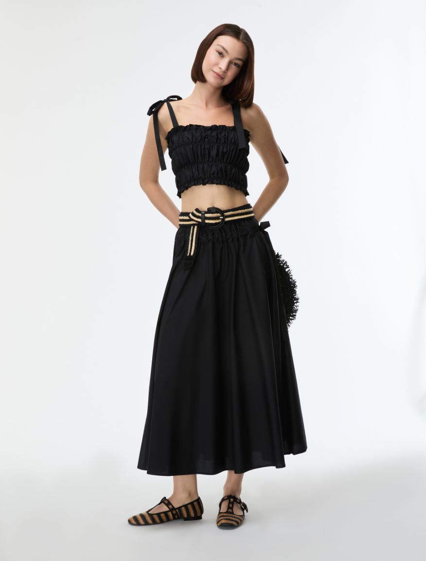 Slim-fit top - BLACK - Iblues - 4